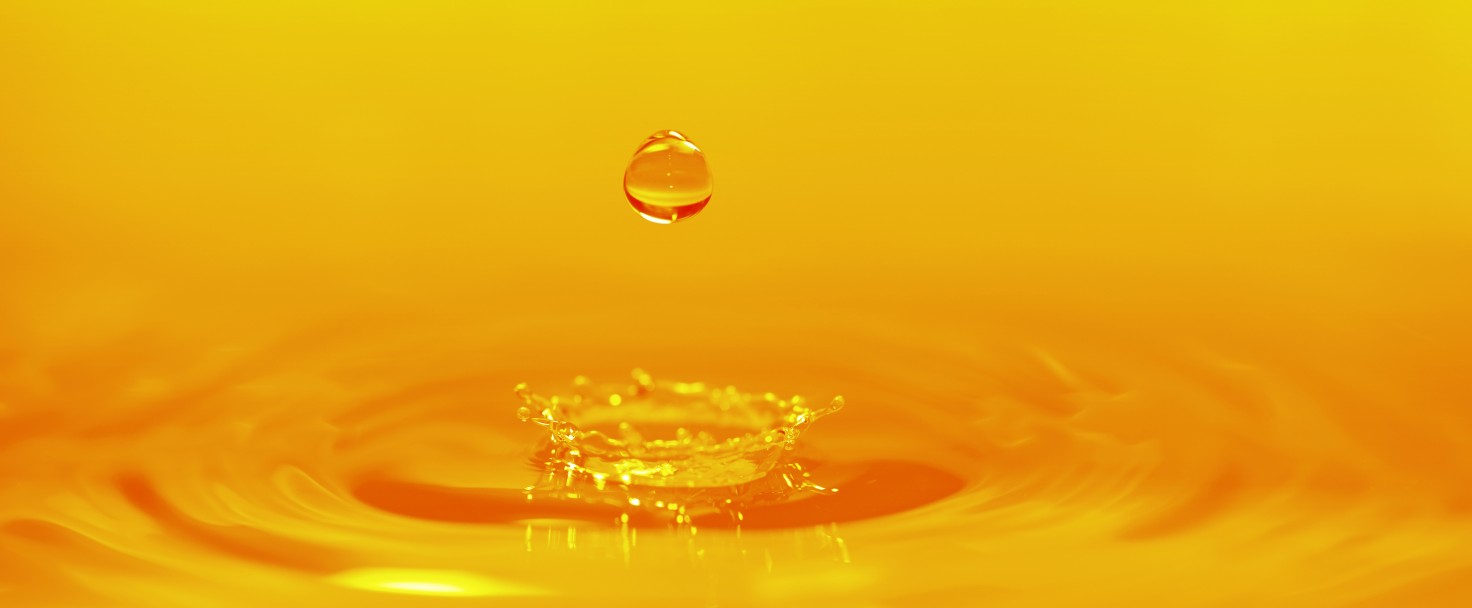 Golden Color Water Drop Background - XXXXXLarge