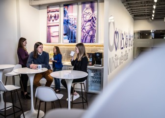 During the coffee break, Wayne, USA