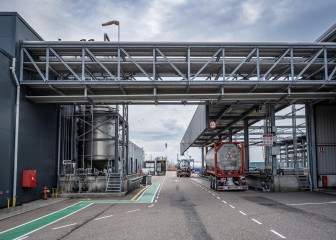 Brenntag site in Rotterdam, The Netherlands