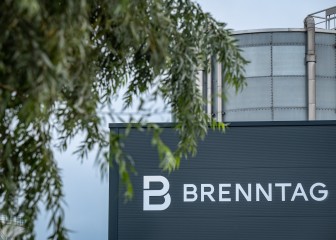 Brenntag site in Rotterdam, The Netherlands