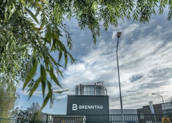Brenntag site in Rotterdam, The Netherlands