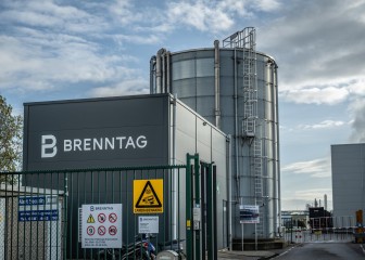 Brenntag site in Rotterdam, The Netherlands