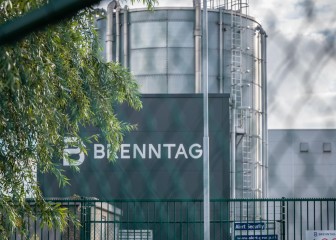 Brenntag site in Rotterdam, The Netherlands