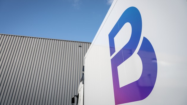 Brenntag logo on a truck, Rotterdam, The Netherlands