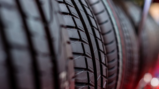 Close-Up Of Tires