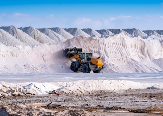 Salt Stockpile Area, Salt Pile, Salt Production