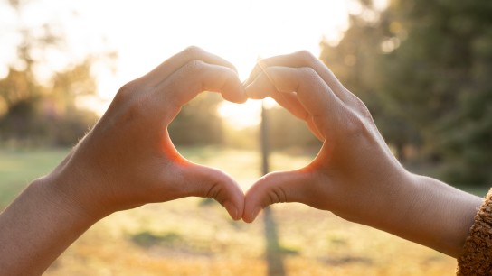 Hands forming a heart_Care
