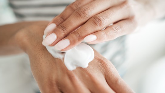 Hand cream for skin and nails