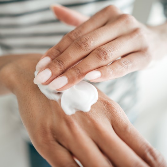 Hand cream for skin and nails