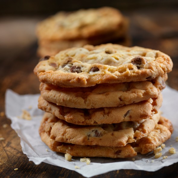 Butter Toffee Crunch Chocolate Chip Cookies