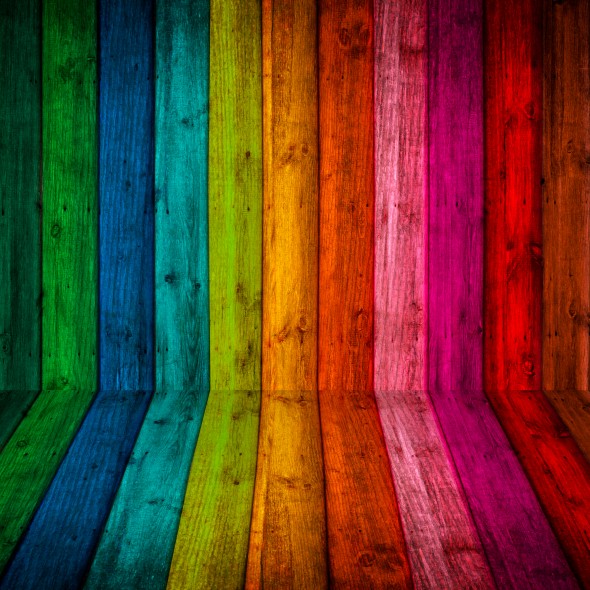 colorful wood Background