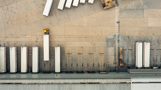 Brenntag Truck filling Rotterdam