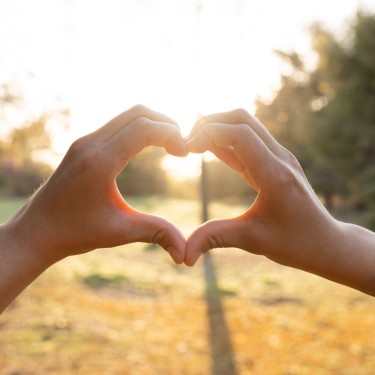 Hands forming a heart_Care