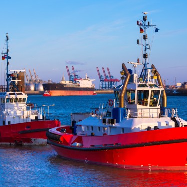 I LOVE HAMBURG: Tugs waiting for the next job in the harbour of Hamburg  - Germany - Taken with Canon 5Dmk3 / EF70-200 f/2.8L II USM