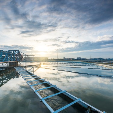 The Solid Contact Clarifier Tank type Sludge Recirculation proce