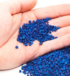 blue synthetic material for plastic industry