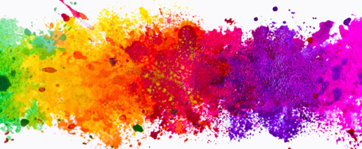 Abstract artistic watercolor splash background